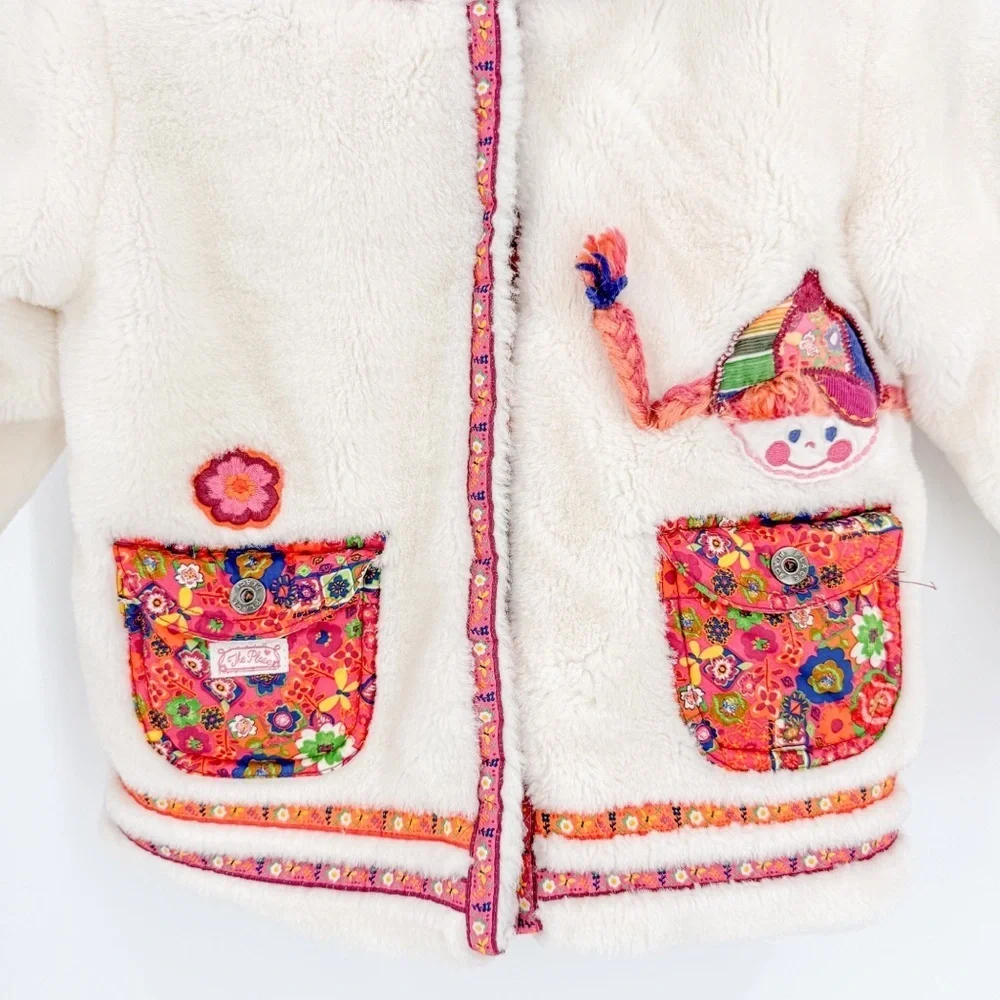 Colorful Embroidered Children's Jacket